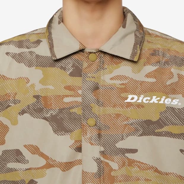 정품 디키즈 패디드 카모 퀄팅 코치자켓(M,새상품)