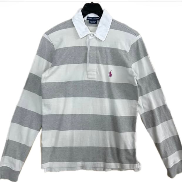 폴로 랄프로렌 카라 티셔츠 스트라이프 럭비티 엄성현