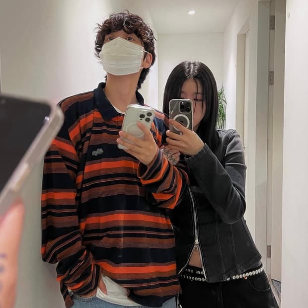 마틴로즈 L/S 풀드 넥 롱슬리브 