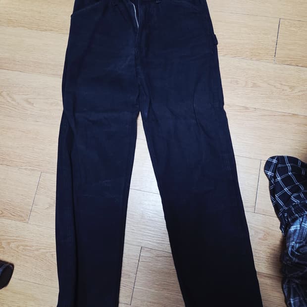 자라 블랙 코듀로이 팬츠 EUR 40