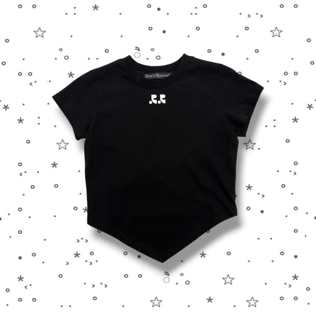 F Rest Recreation 레스트앤레크레이션 반팔 블랙