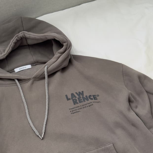 빅 후드 기모 후드티