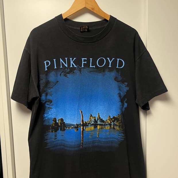 [L] 90s Pink floyd핑크플로이드 빈티지 밴드티