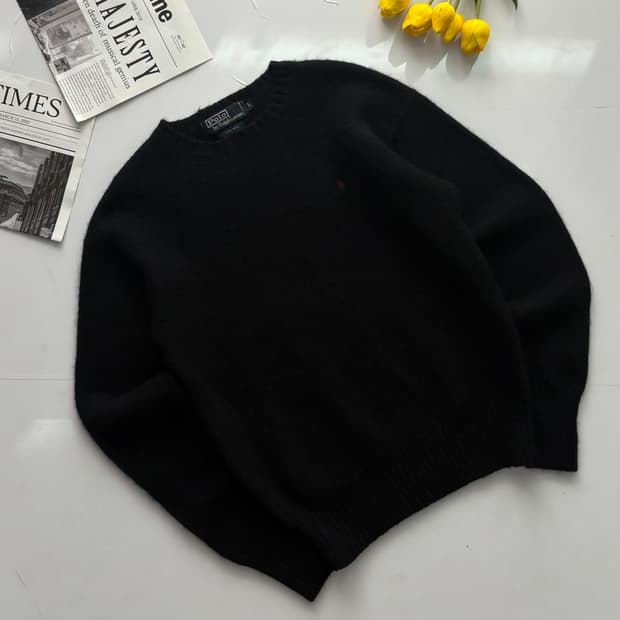 Polo 폴로랄프로렌 울 차콜 니트