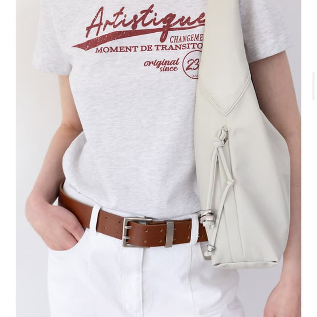 루에브르 호보백 오트밀 Tour hobo large oatmeal