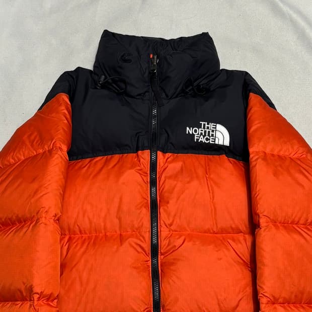 M 노스페이스 1996 눕시 오렌지 다운 패딩
