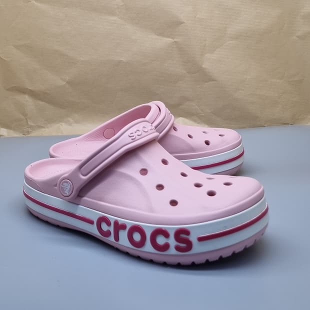 크록스 바야밴드 클로그 핑크w8 250