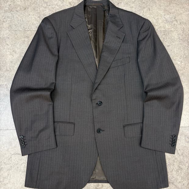 Ermenegildo Zegna 다크그레이 블레이저 #csz581