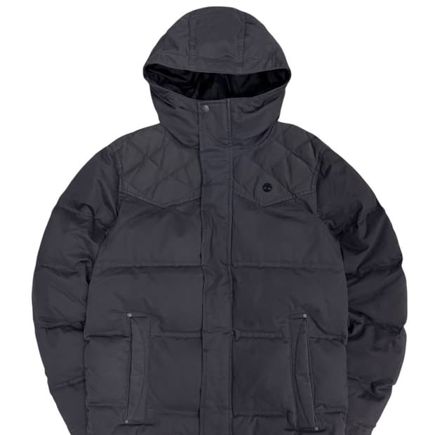 팀버랜드 덕다운 패딩 차콜 (M) 