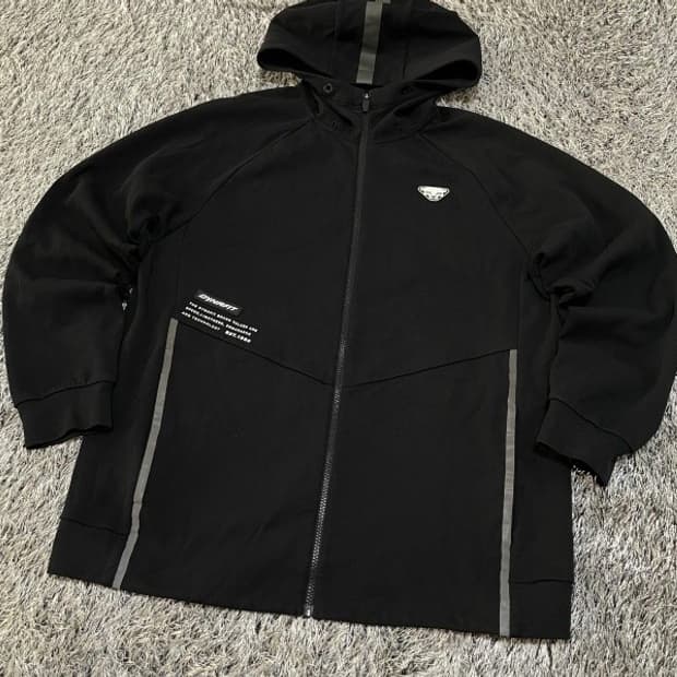 다이나핏 블랙 후드 자켓 110/XL