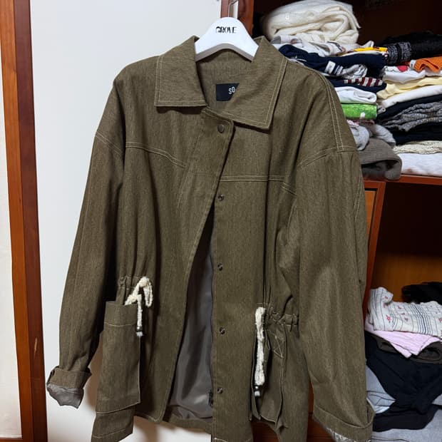 소프트서울 자켓 야상점퍼 카키자켓