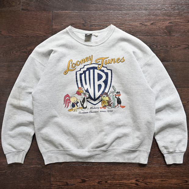 90s Warner Bros Looney Tunes 루니툰 빈티지 스웻