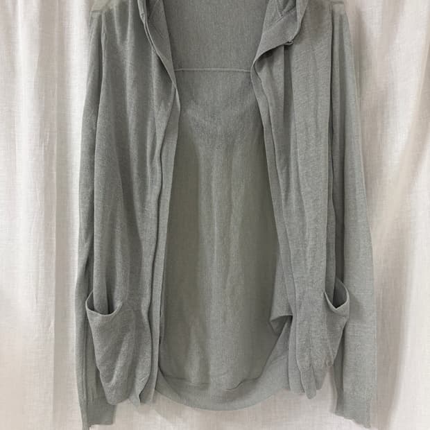 [90] 타임 후드 가디건