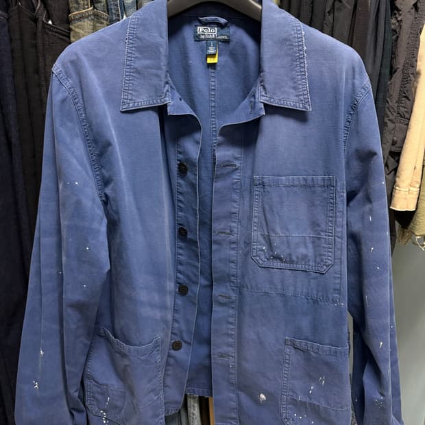 폴로 페인팅 프렌치 워크자켓 L