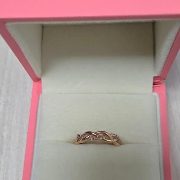 스톤헨지 14k 브라운다이아세팅 링
