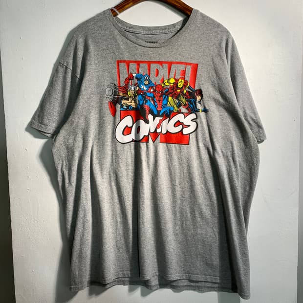 만원샵) marvel 마블 코믹스 빈티지 티셔츠 XL C209