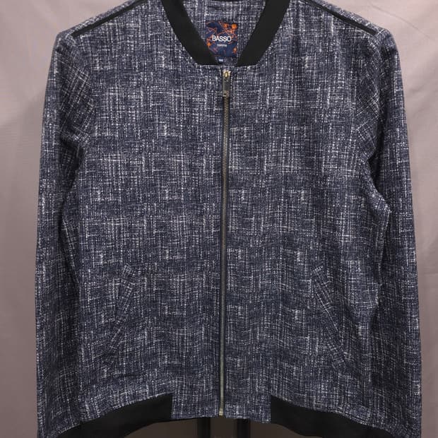 바쏘 옴므 춘하복 블루종 점퍼 