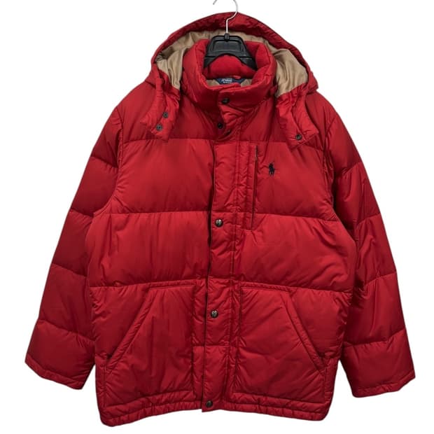 폴로랄프로렌 푸퍼 다운패딩(후드탈착)