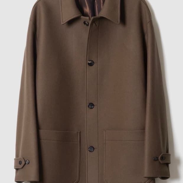 포커페이스 / 하프코트 / 브라운 / 50