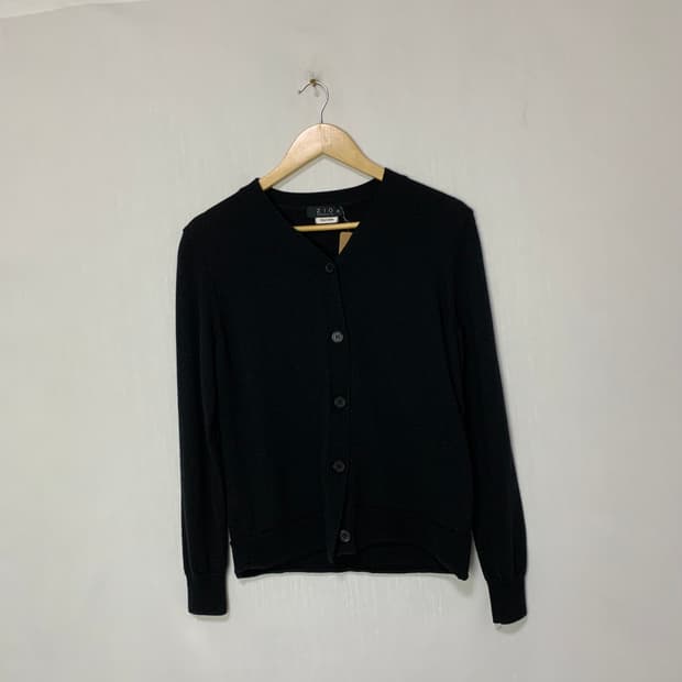 ZIO SONGZIO 블랙 가디건 지오송지오 빈티지 66사이즈 90