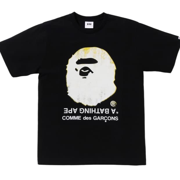 베이프 꼼데가르송 오사카 빅 에이프 헤드 반팔m