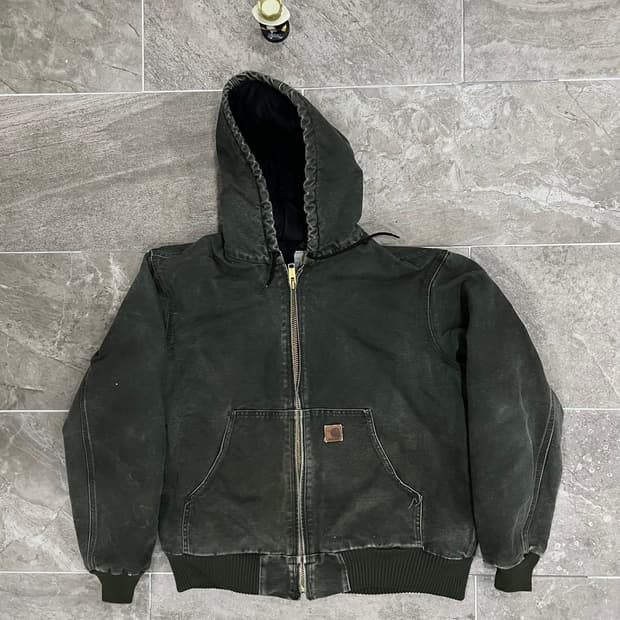 (L) 칼하트 덕 액티브 후드자켓 J130 MOS 모스그린