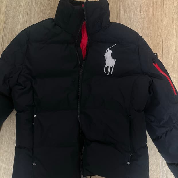 폴로 새상품급 빅포니 신형 매장판 패딩 M