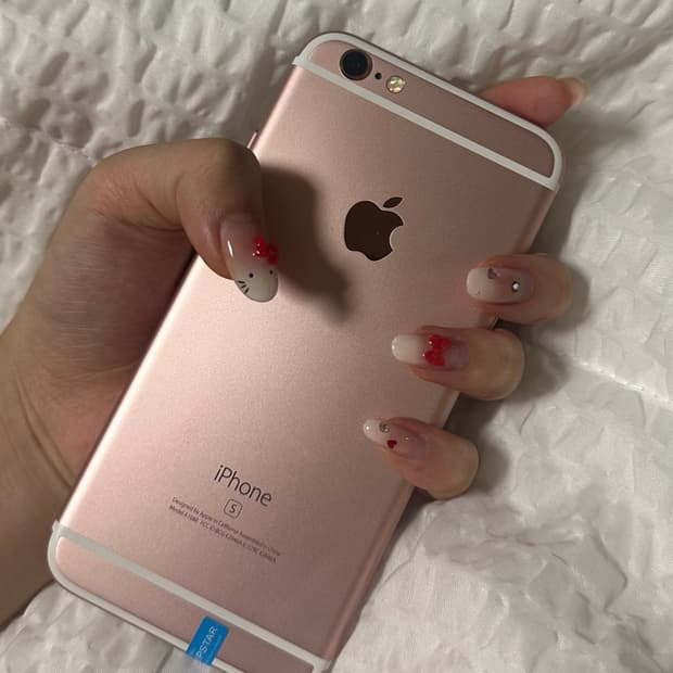 아이폰 6s rose gold