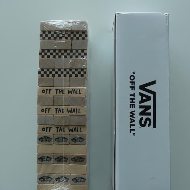 반스 오프더월 한정판 젠가 리미티드 새제품