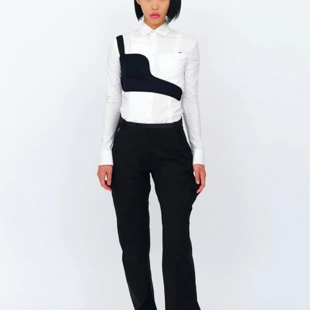 혜인서 포켓 팬츠 Pocket Pants w/ Belt 블랙