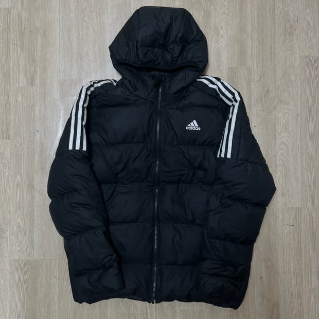 아디다스 사이드라인 덕다운 후드 패딩 3XL