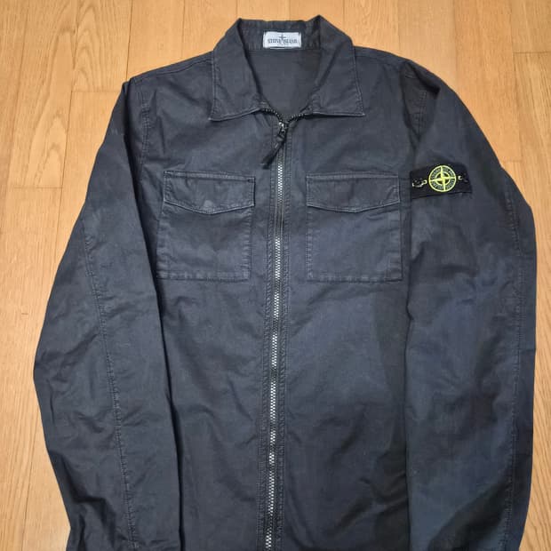 (정품) 스톤아일랜드 오버셔츠 집업 14Y (명품 남자 여자 자켓 바람막