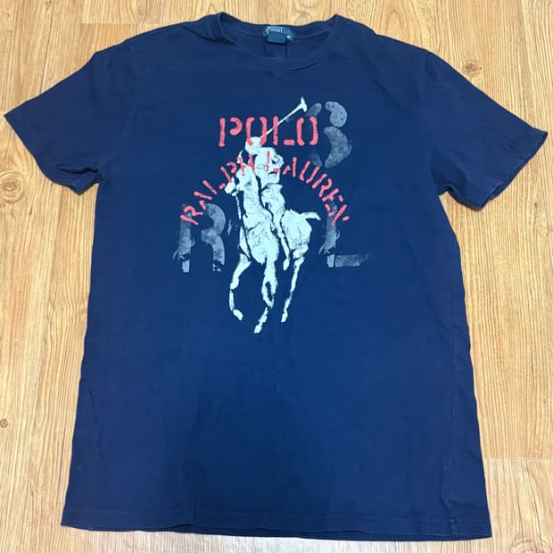 빈티지 폴로 빅포니 반팔