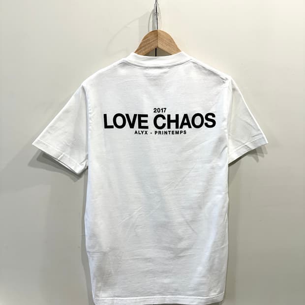 ALYX 알릭스 Love Chaos 반팔 티셔츠