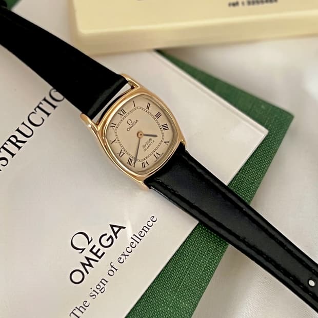 오메가 드빌 여성 시계 / 정품감정, 케어