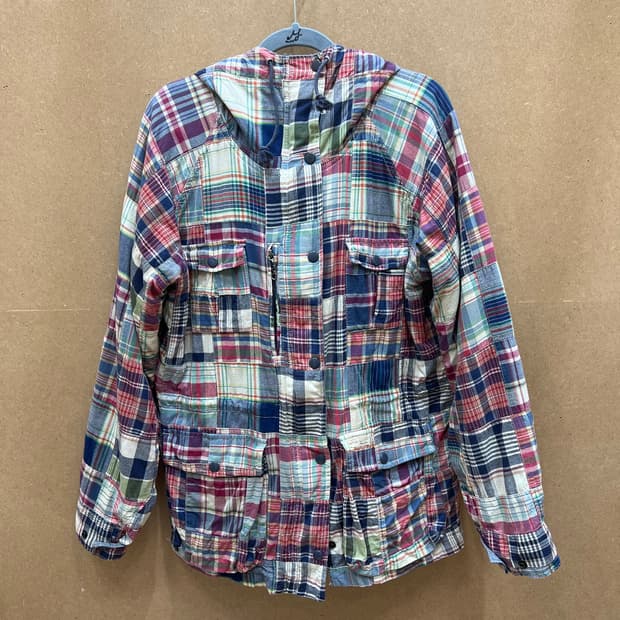 폴로랄프로렌 데님앤서플라이 마드라스 패치워크 자켓