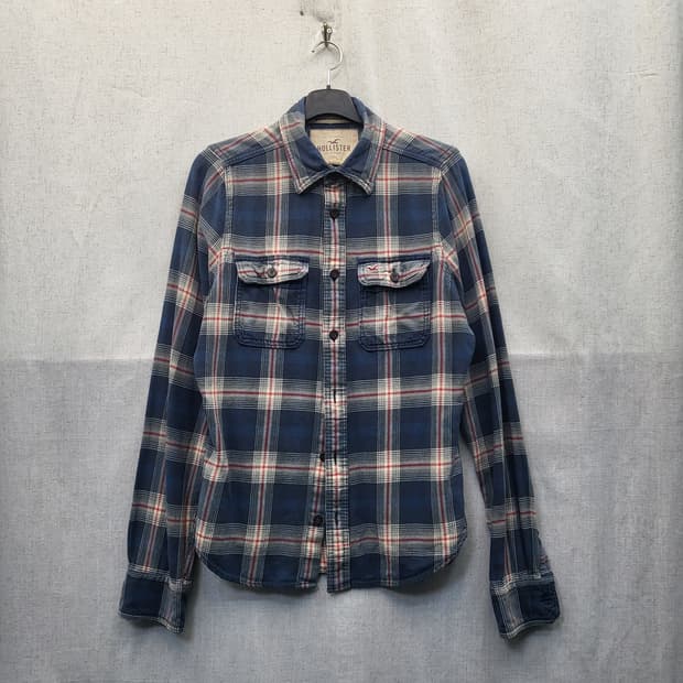 홀리스터 남방 체크 셔츠