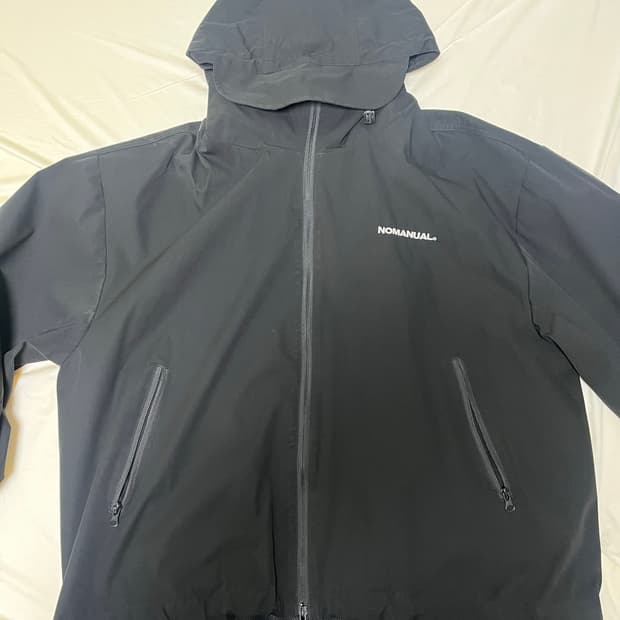 노메뉴얼 PENON WIND SHELL - BLACK L사이즈