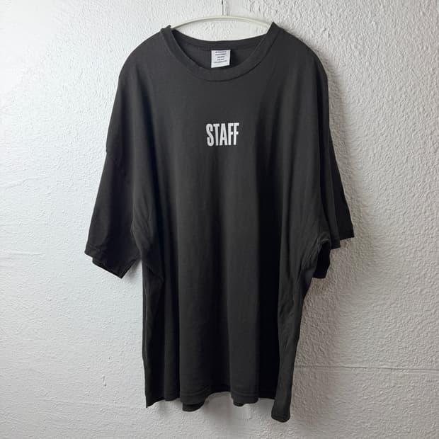 베트멍 17Ss staff T-shirt