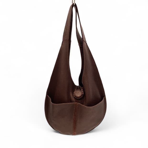 펜디 송아지가죽 스파이백