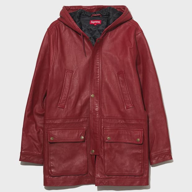 SUPREME leather jacket