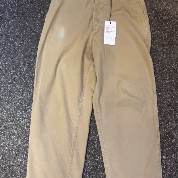 아프레쎄 빈티지 치노 트라우저 베이지(2)