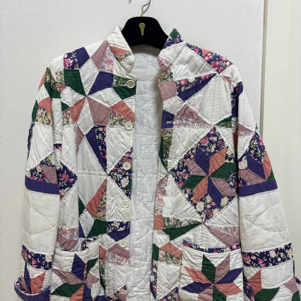 American vintage Quilt jacket