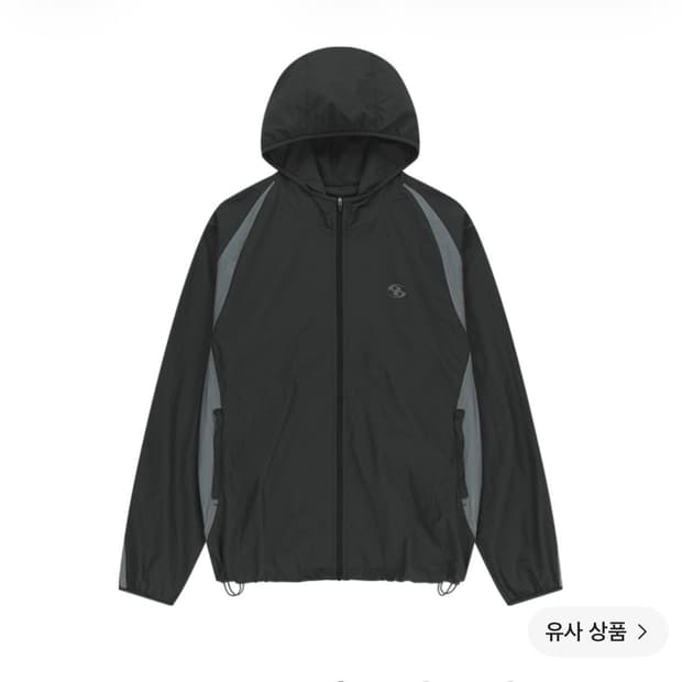 산산기어 패널드 자켓 25ss 블랙 2사이즈