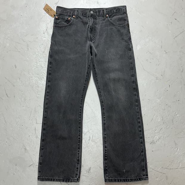 00's 리바이스 517 블랙 부츠컷 플레어진