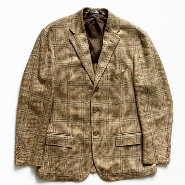 90s 폴로 랄프로렌 우븐 스포츠 코트 100~103 Italy Made