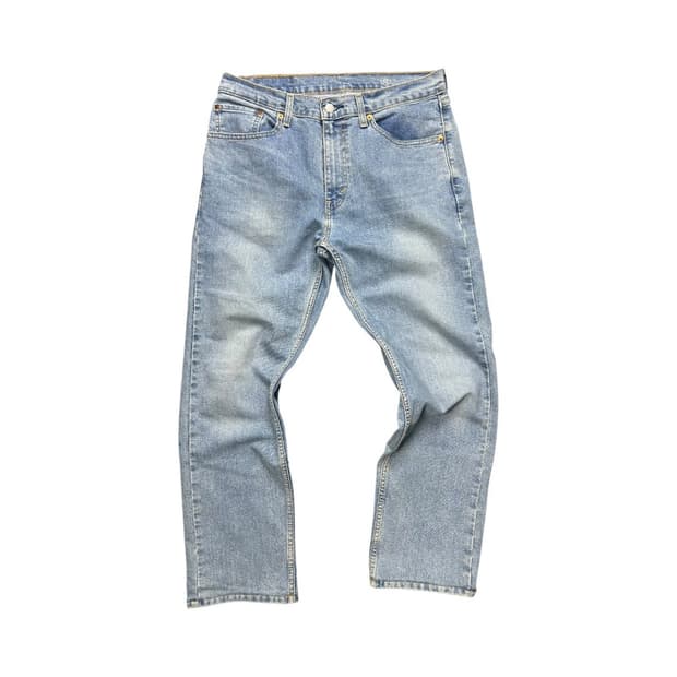 M) 리바이스 505 연청 스트레이트 데님팬츠 BD-046