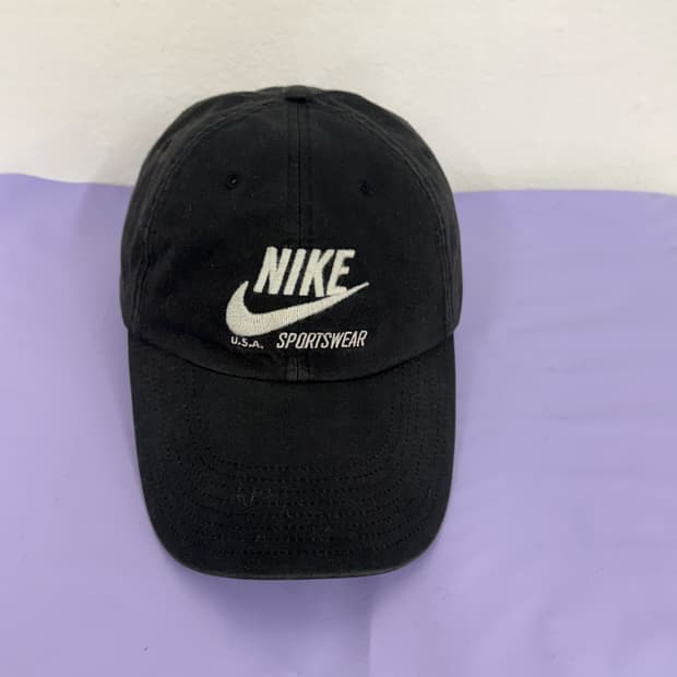 나이키 USA sportwear 스우시 블랙 볼캡