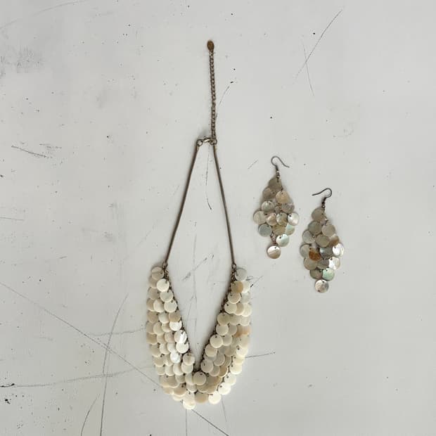 mother of pearl set
