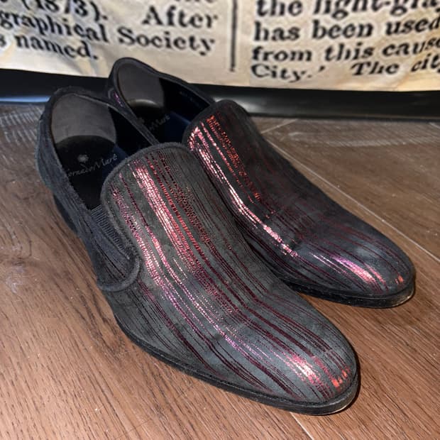 Tornado Mart Black Wine Static Shoes